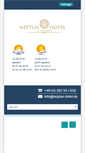 Mobile Screenshot of neptun-hotel.de